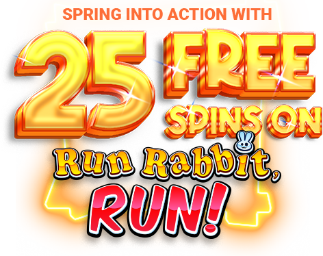 PNX Bet 25 Free Spins on Run Rabbit, Run